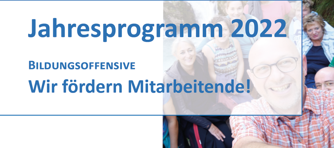 Seminarprogramm 2022 - Wir fördern Mitarbeitende!